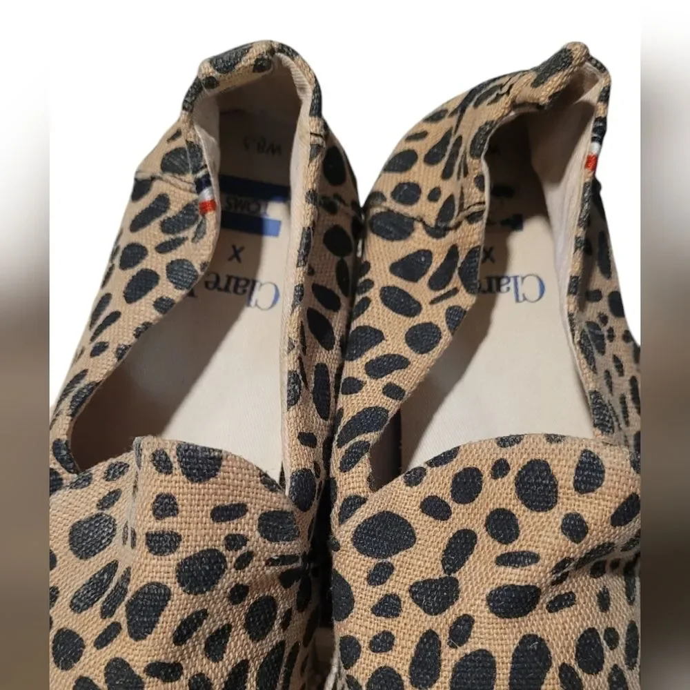 Clare V x Toms Cheetah Print Espadrilles
